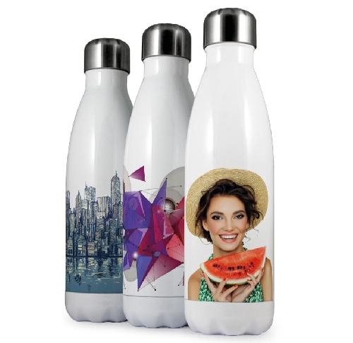 Stainless Steel 500ml Insulated Chilly Bottle Full Colour Dye Sublimation From 30 Units